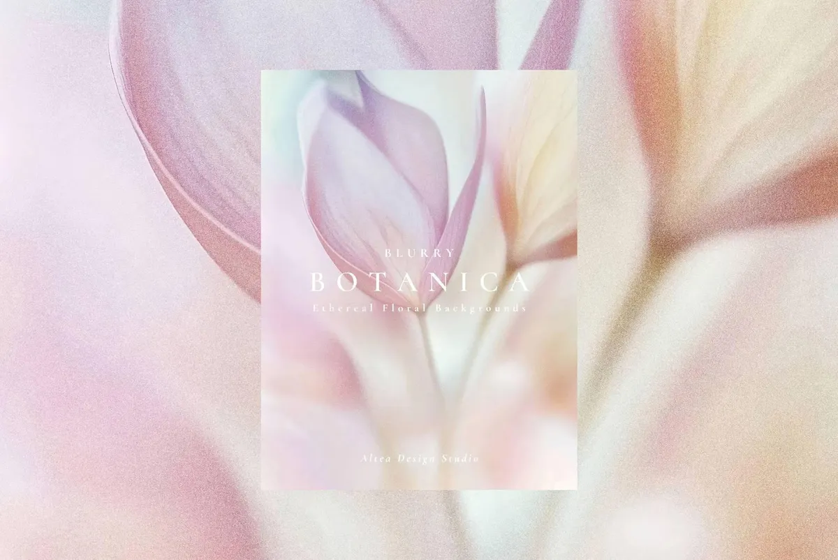 Aesthetic Blurry Floral Backgrounds