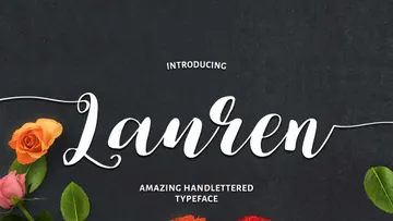 Lauren Script Font