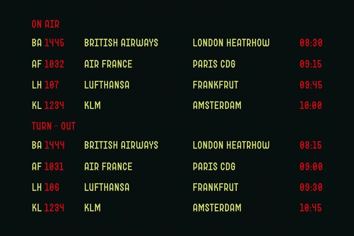 Matech Monospace Techno Font