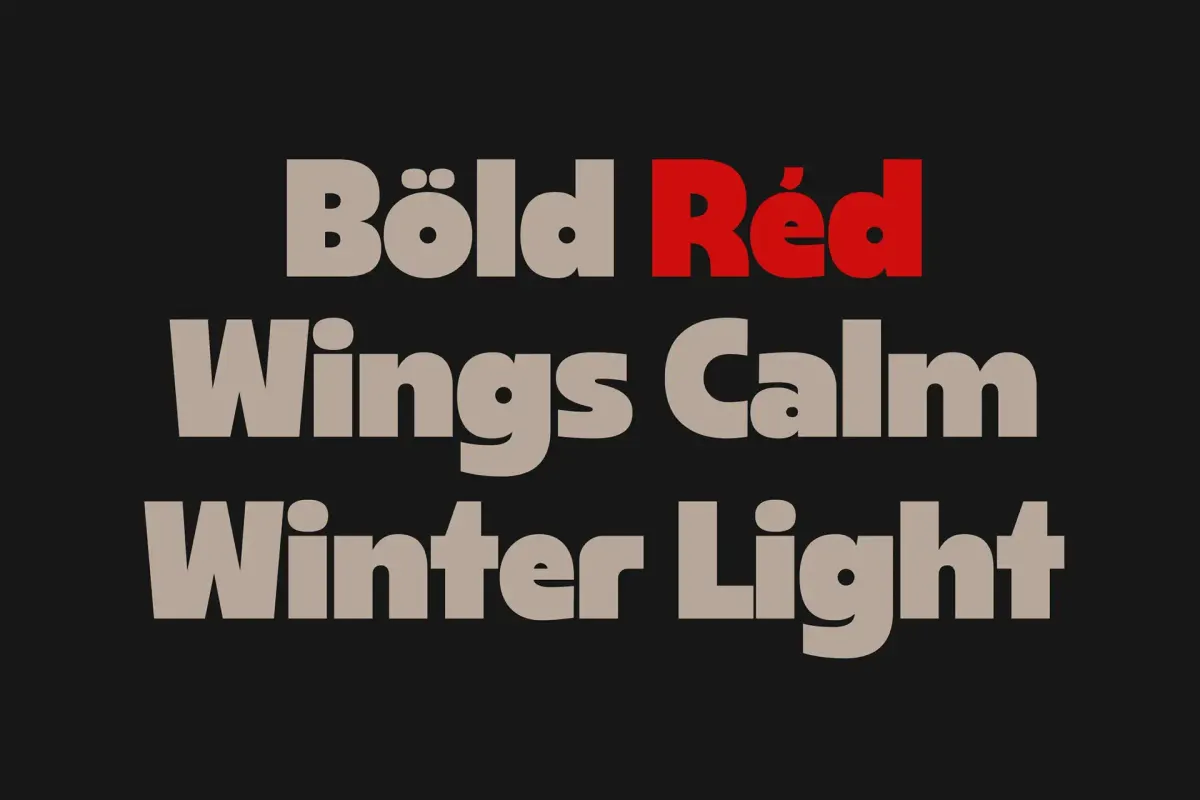 Cardinel - Bold Display Font