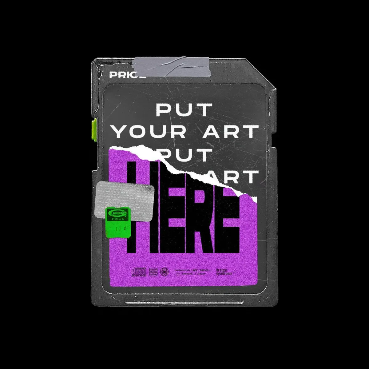 SD Card Mockup