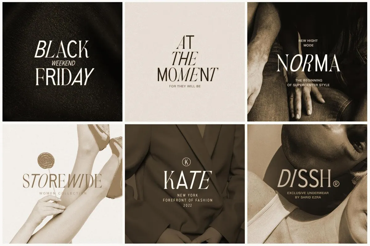 Black Charms — Condensed Font Duo