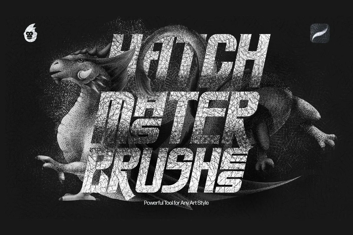 Hatch Master Procreate Brushes
