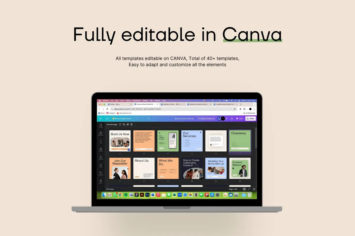 BUSINESS — Instagram Templates