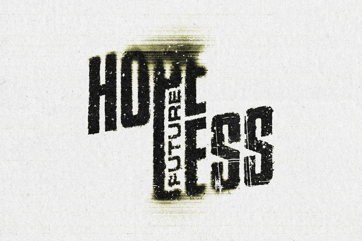 Ink Distortion Text Effect