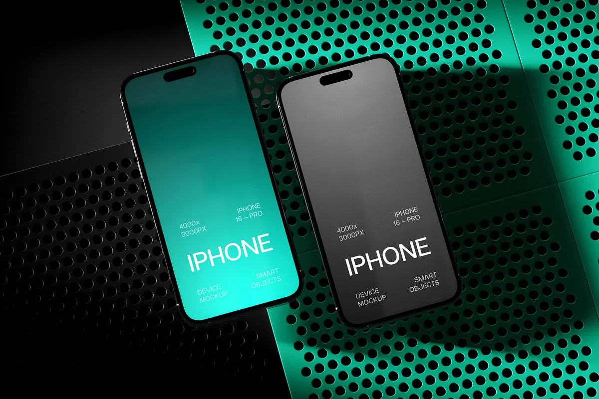 iPhone 16 Pro Device Mockup
