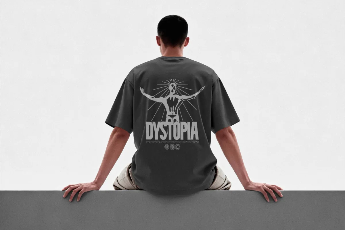 Back Print T-shirt Mockup