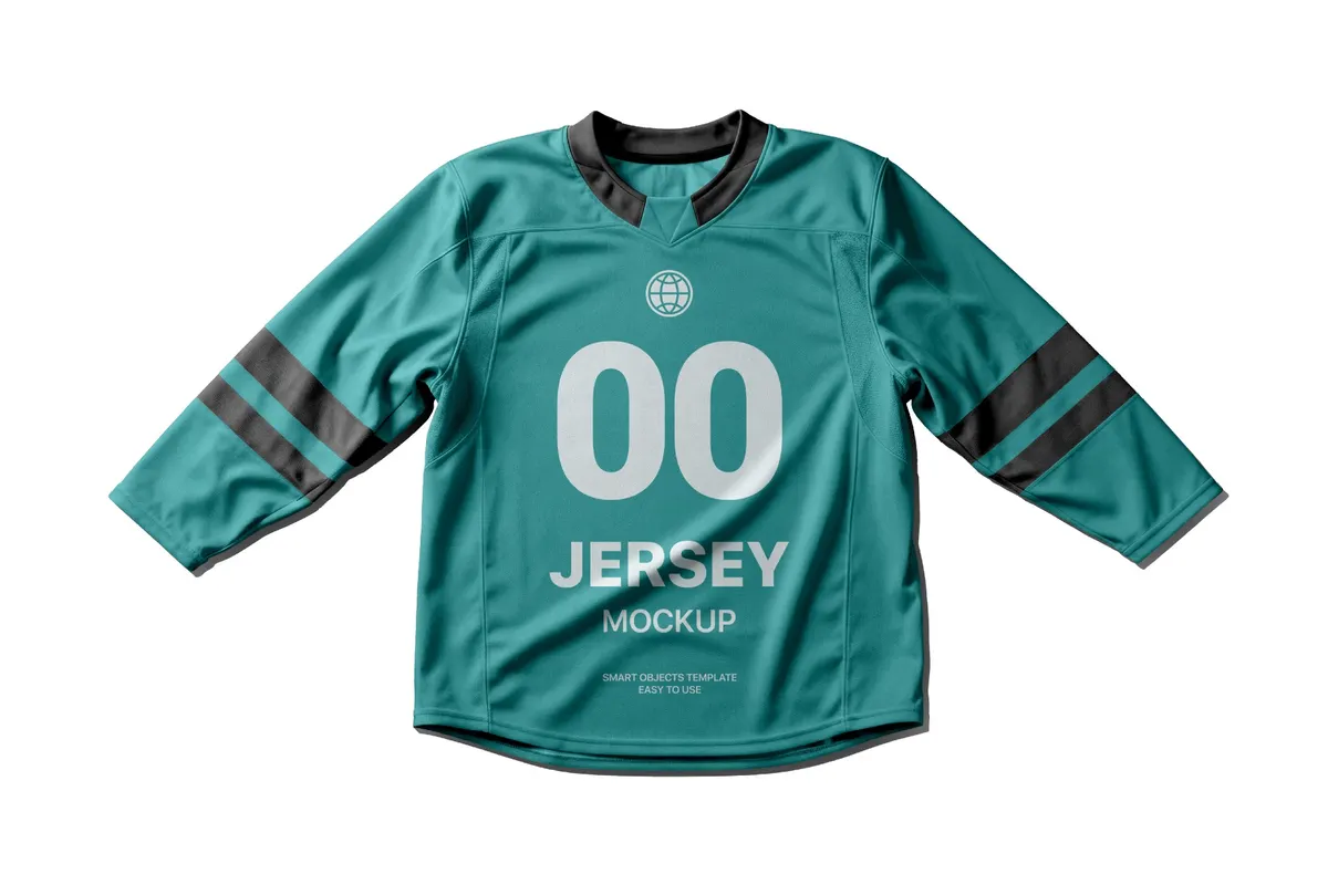 Long-Sleeve Jersey Mockup