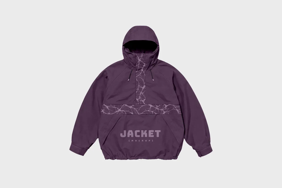 Anorak Jacket Mockup