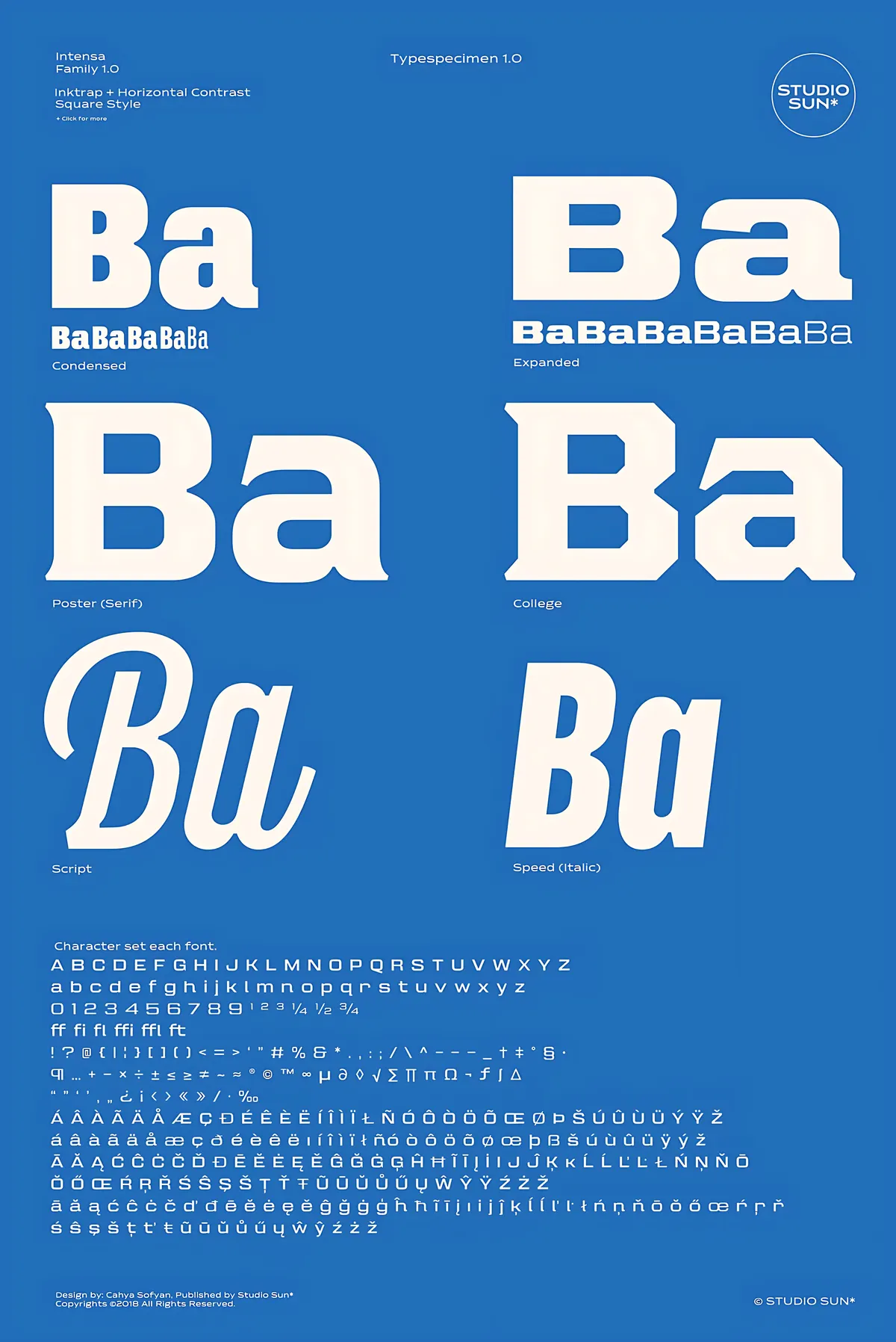 Intensa Font Family