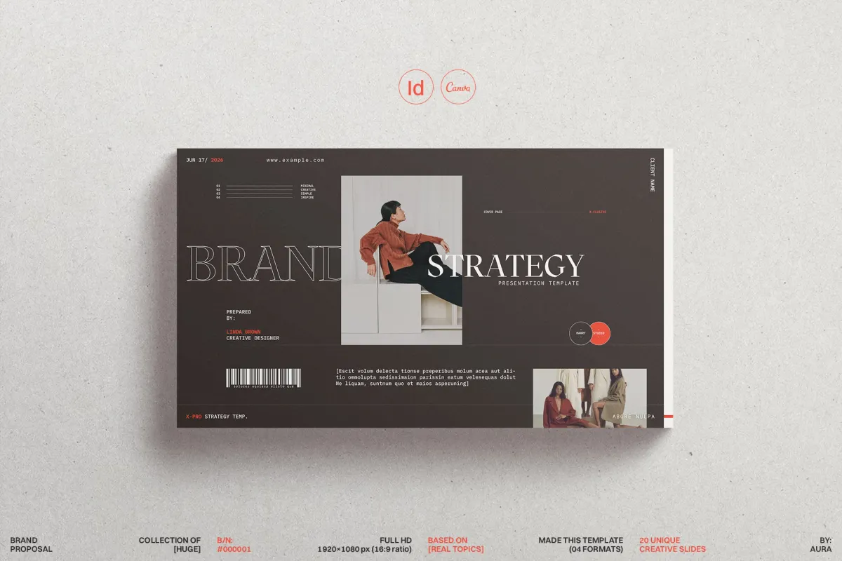 Brand Strategy Presentation Template