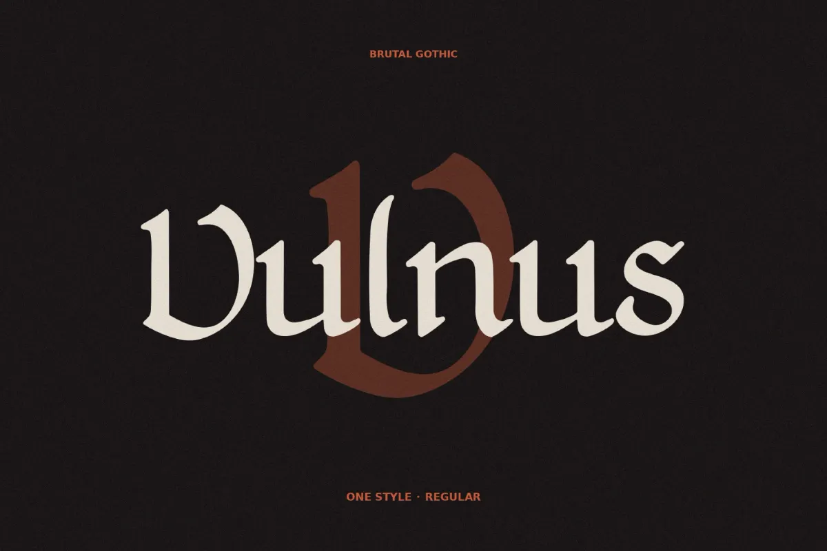 Vulnus - Fantasy Manuscript Font