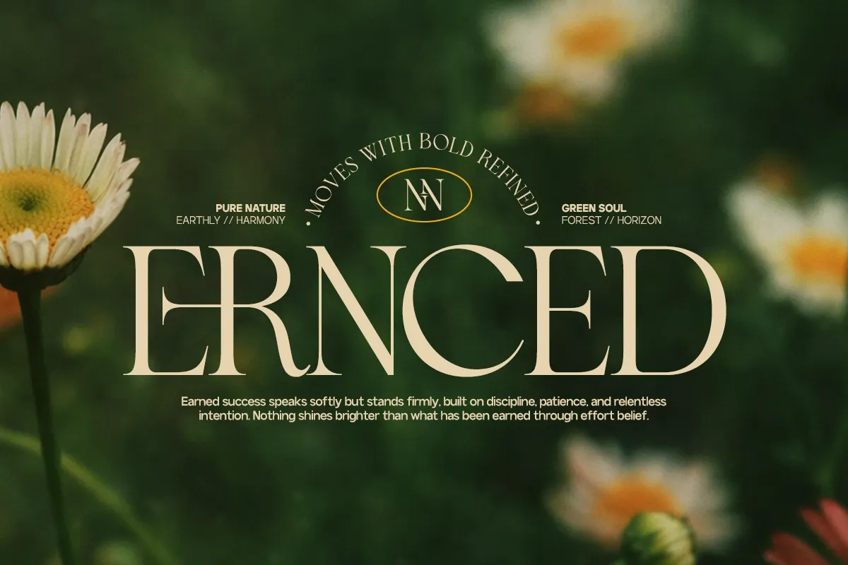 GC Begia - Modern Luxury Typeface