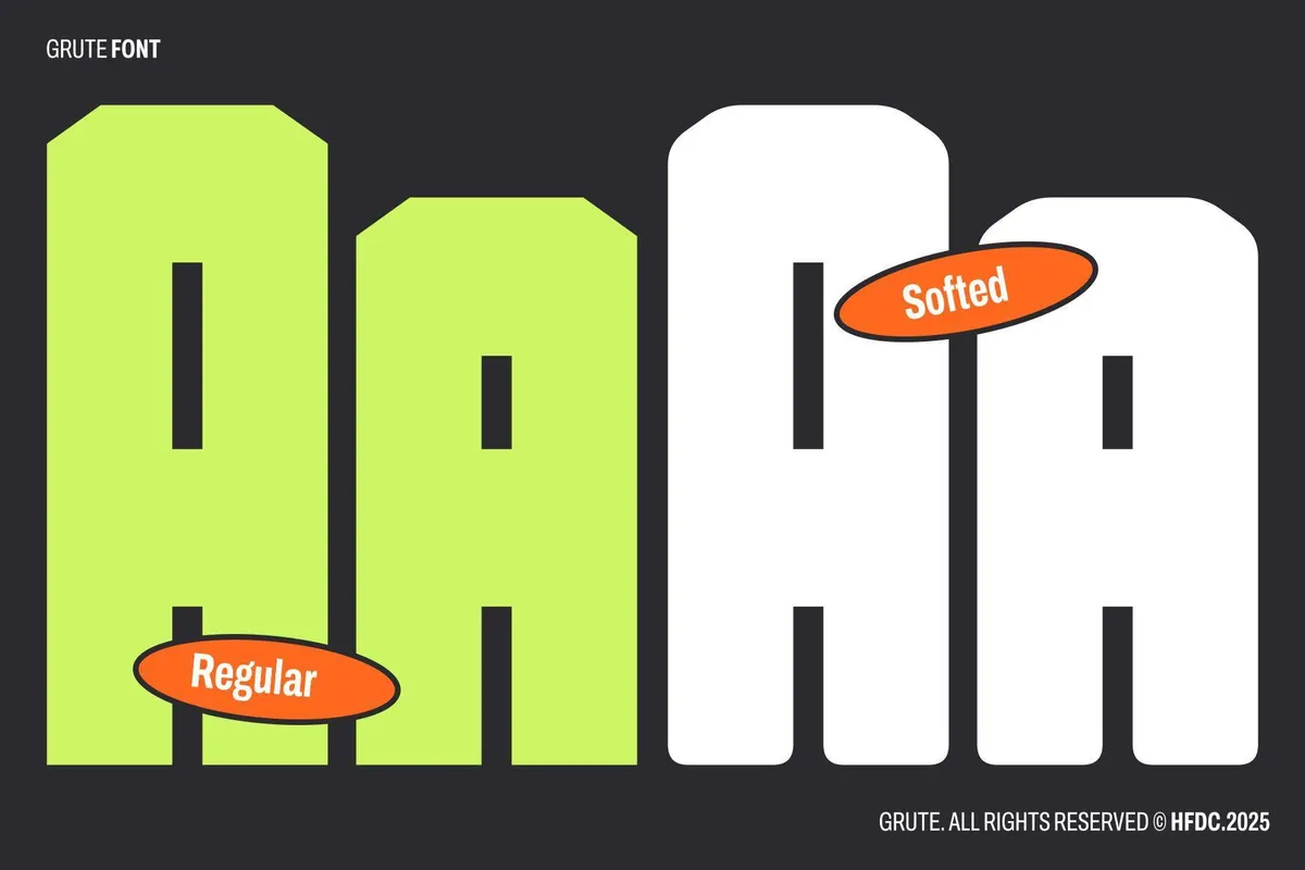 Grute Bold Sport Font