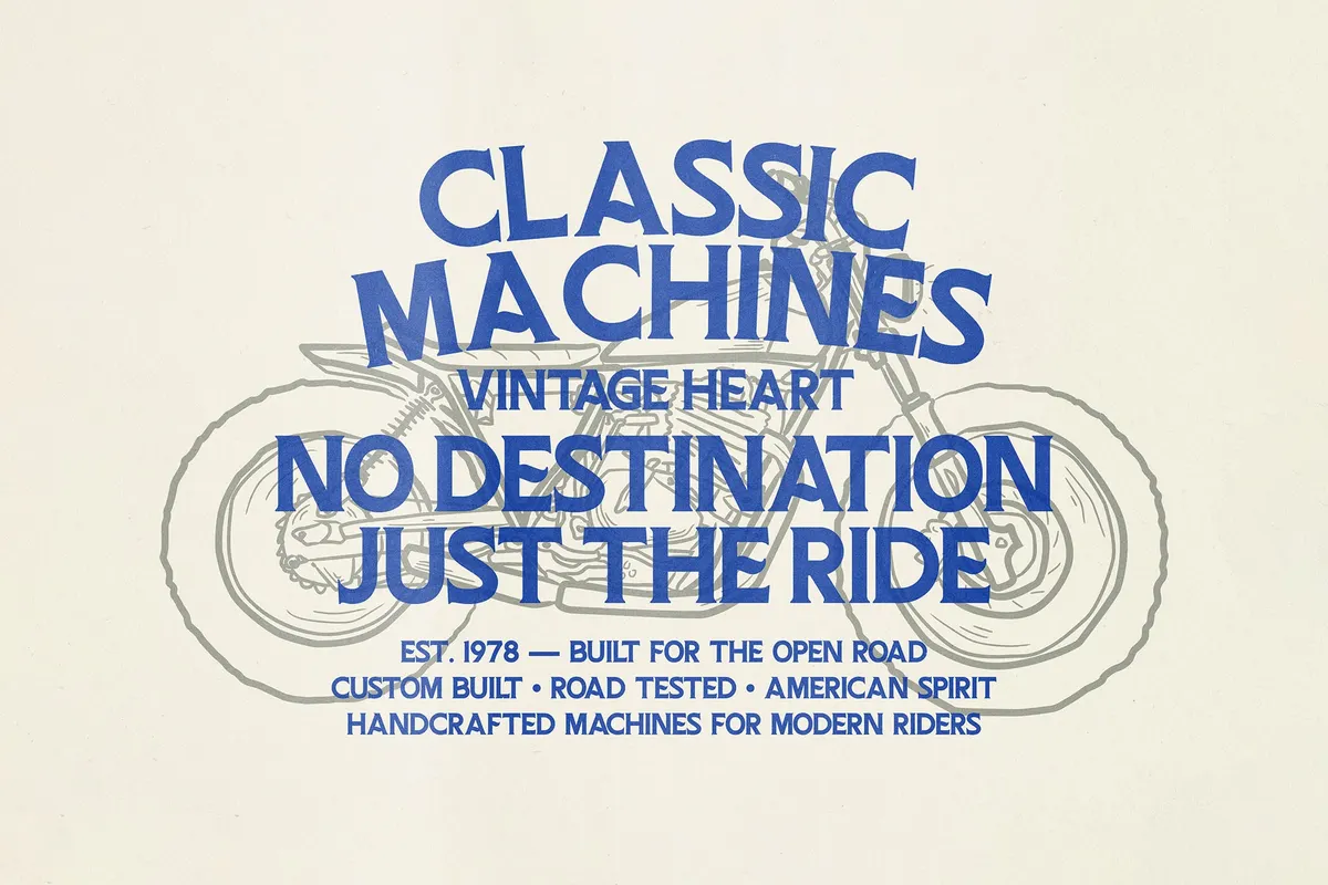Resmond - Vintage Display Serif Font