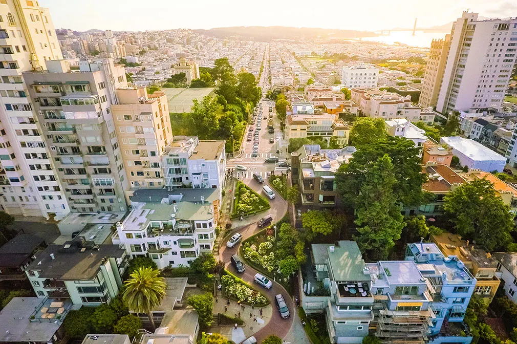 San Francisco Views Stock Photos
