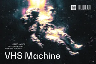 CRT Machine Photo Effect