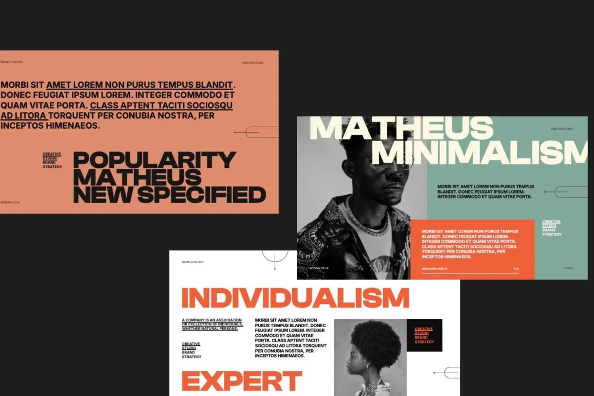 Matheus - Brand Presentation Figma Template