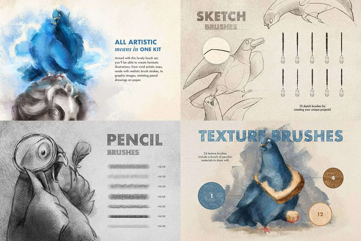 Procreate Brushes Bundle