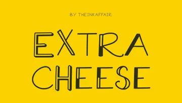 Extra Cheese Font Collection