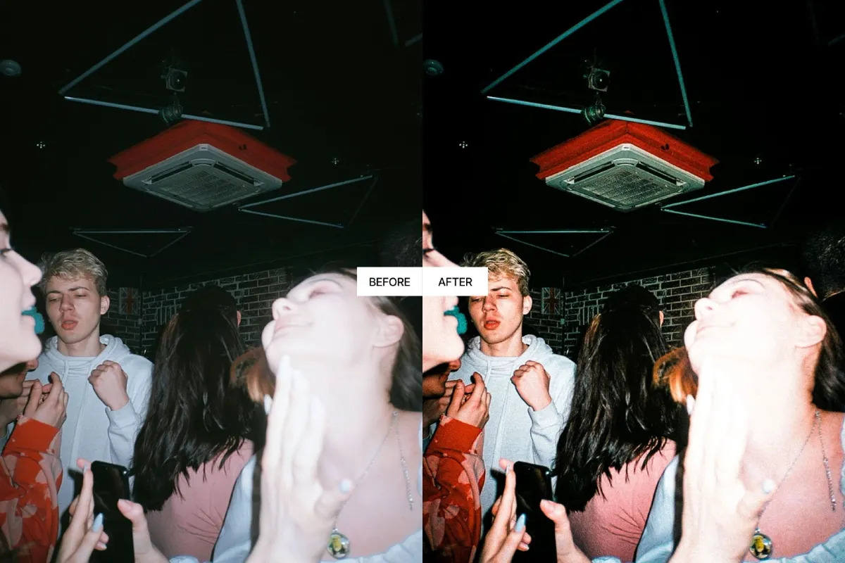 Direct Flash Film Lightroom Presets