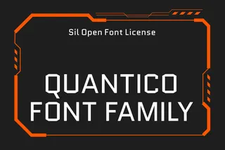 Quantico Font Family