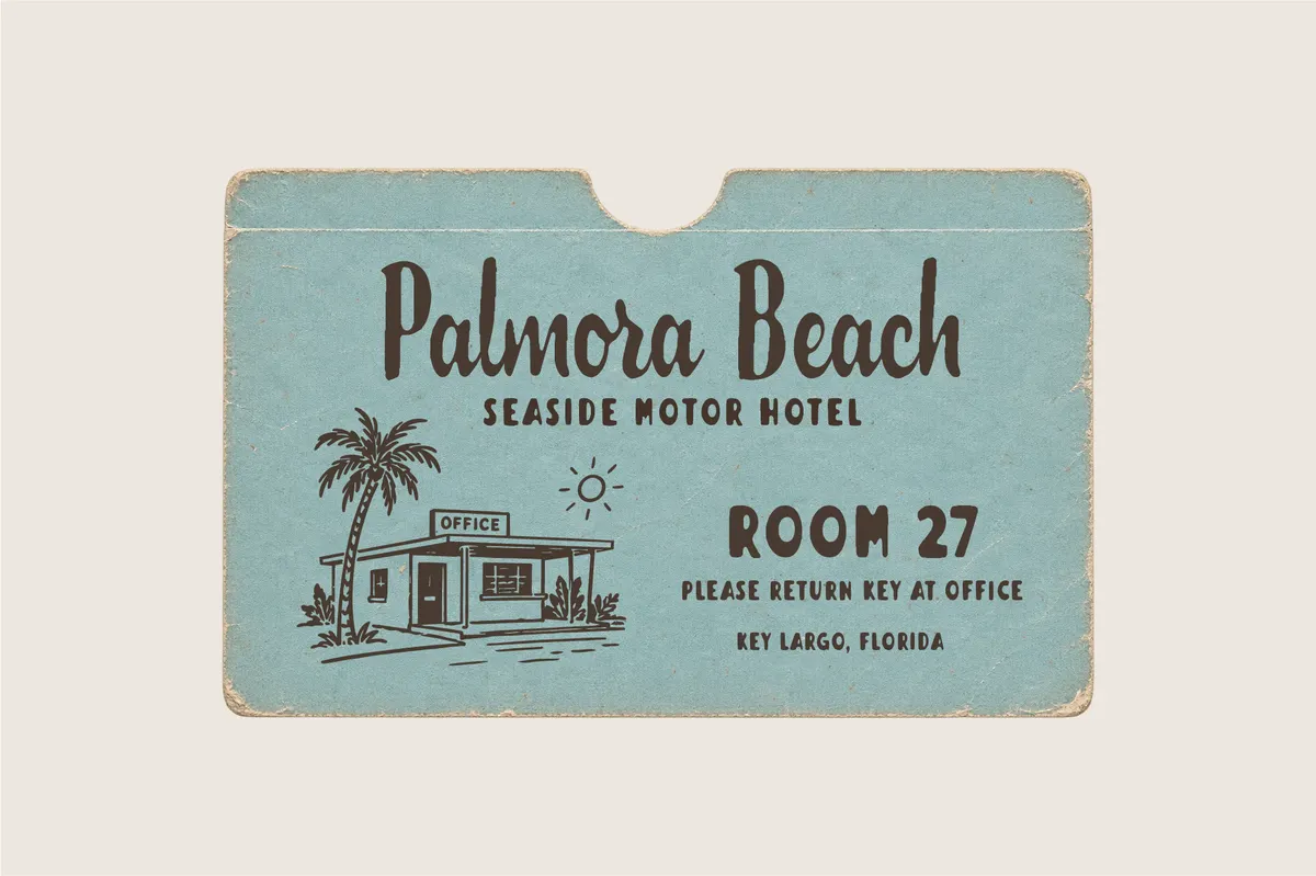 Florida Palms – Tropical Font Duo