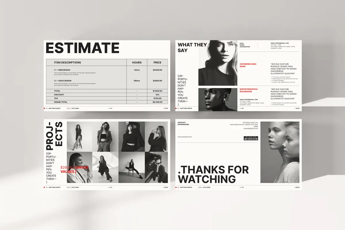 Proposal Presentation Template