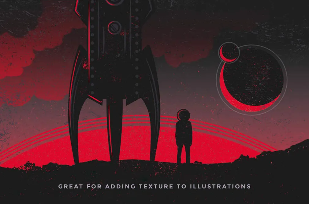 Grunge Photoshop Brushes Kit
