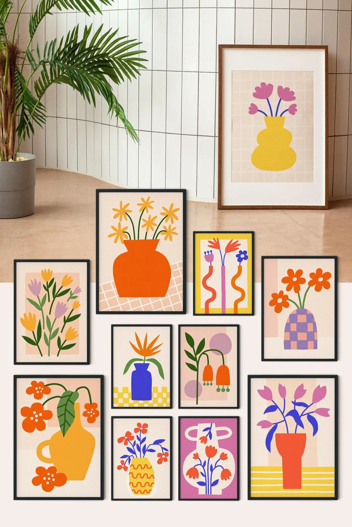 Cutout Flowers | Vector Poster Creator