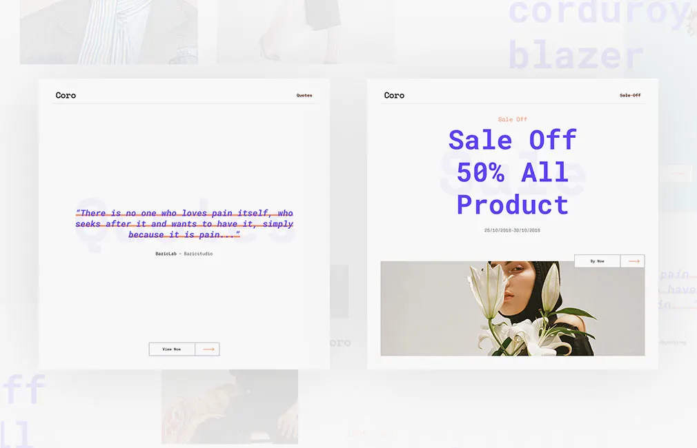 Coro Instagram Templates