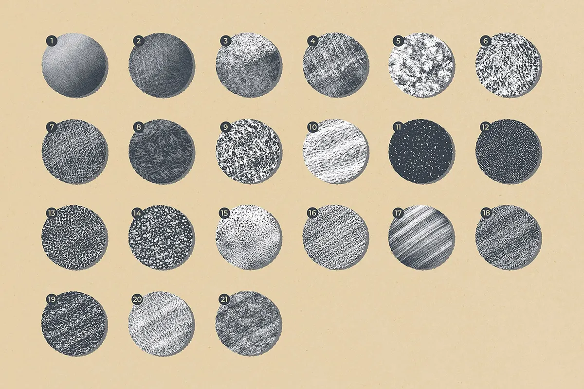 18 in 1 Procreate Brushes Bundle