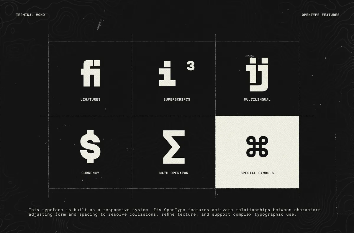 TRT Terminal Mono - Monospace Font