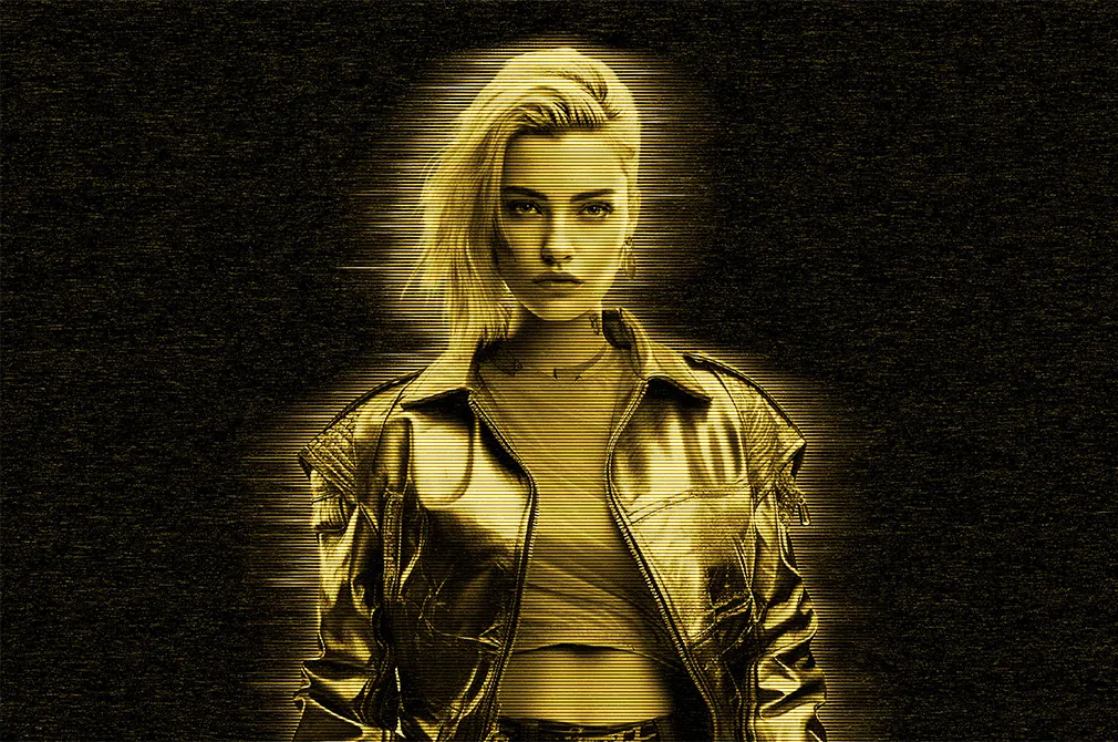 Matrix Photo Effect