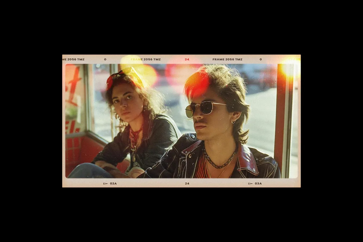 Old Film Roll Frames Mockups