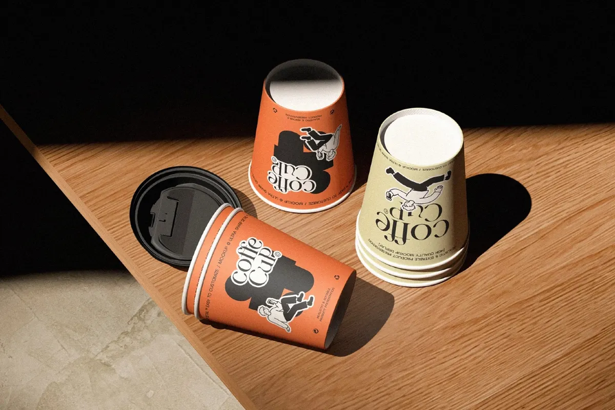 Takeaway Coffee Cup Mockup