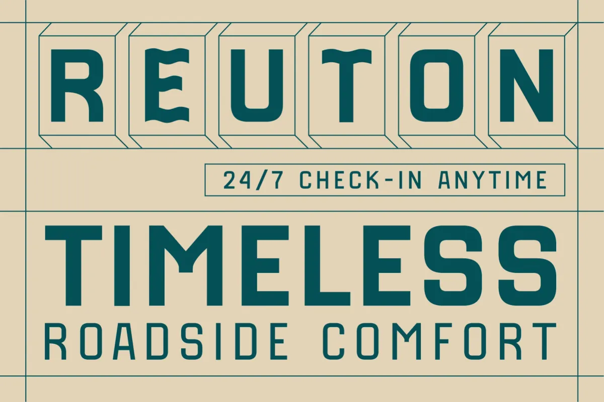 SFC Rimowa - Geometric Sans Font Family