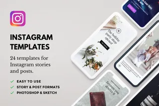 Lush: 24 Instagram Templates