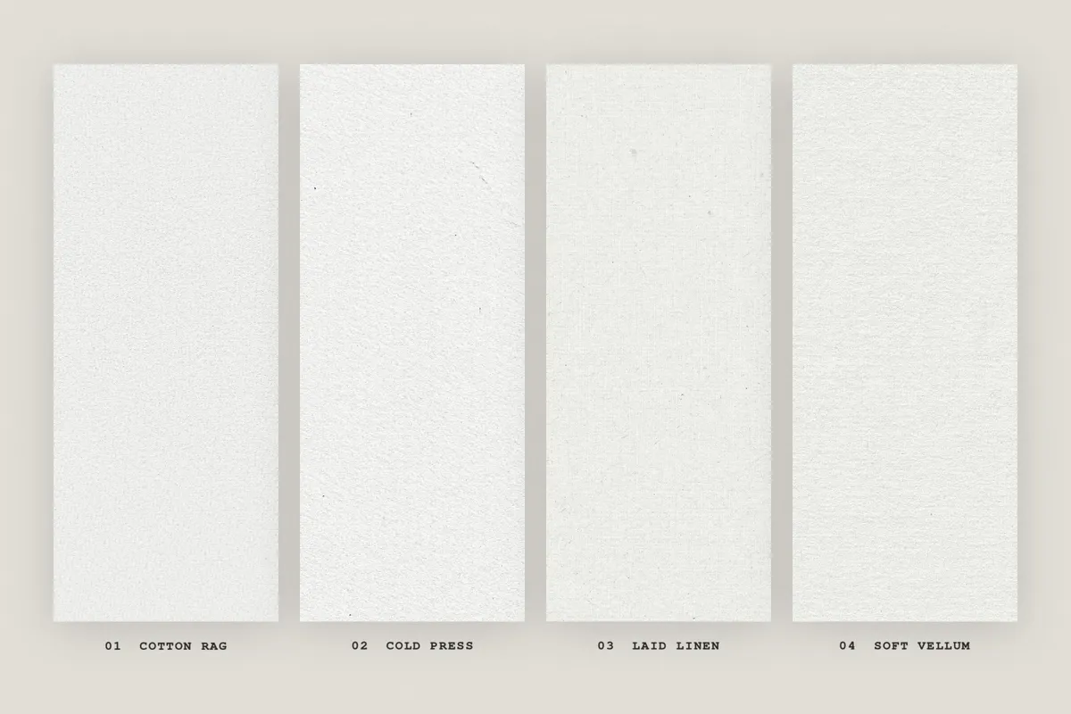 White Paper Textures