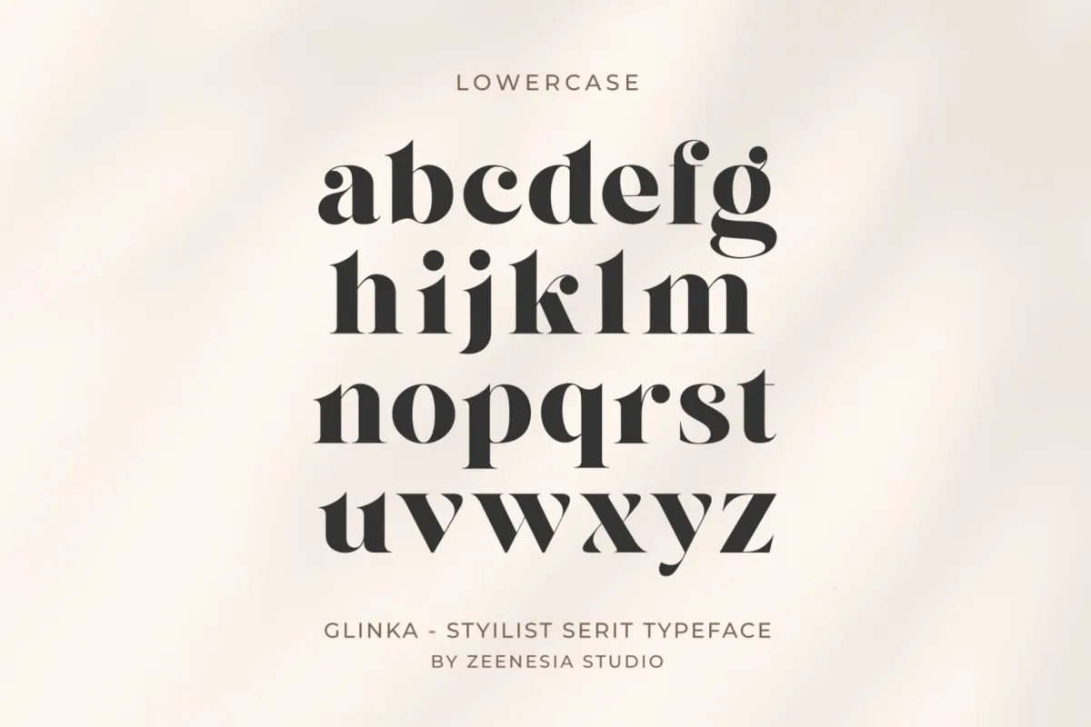 Glinka - Elegant Serif Font