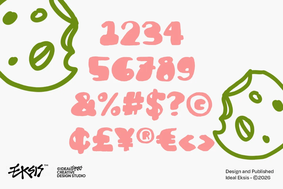 Lokak Saro - Playful Fun Bubble Font