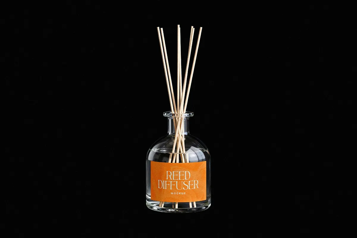 Aroma Reed Diffuser Mockup